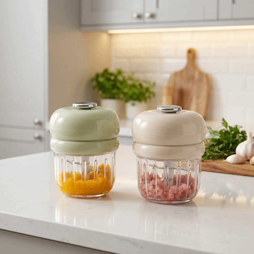 350ml Electric Garlic Chopper  - Baby Food Maker 评论和价格
