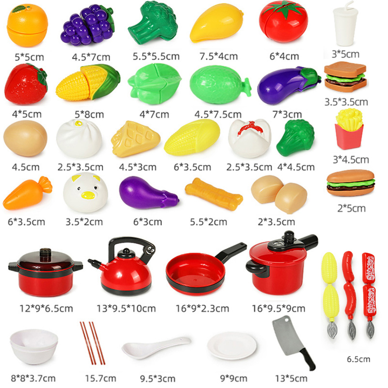 Pretend Play Kitchen Utensils  - Baby Food Quantity 评论和价格
