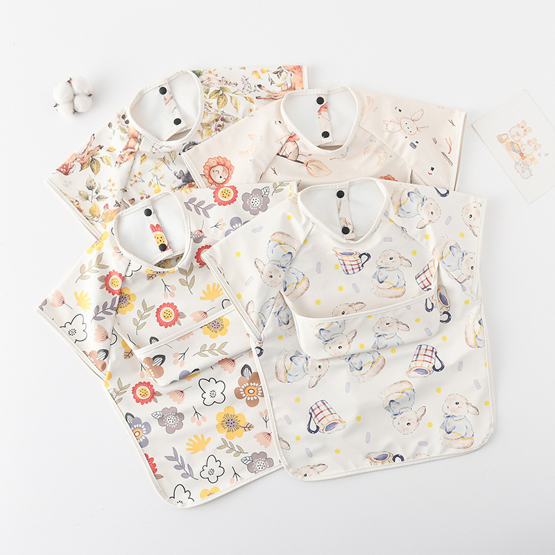 Newborn Baby Bibs Blouse Water - Baby Food Quantity 评论和价格